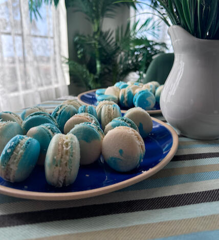 Coconut Macarons