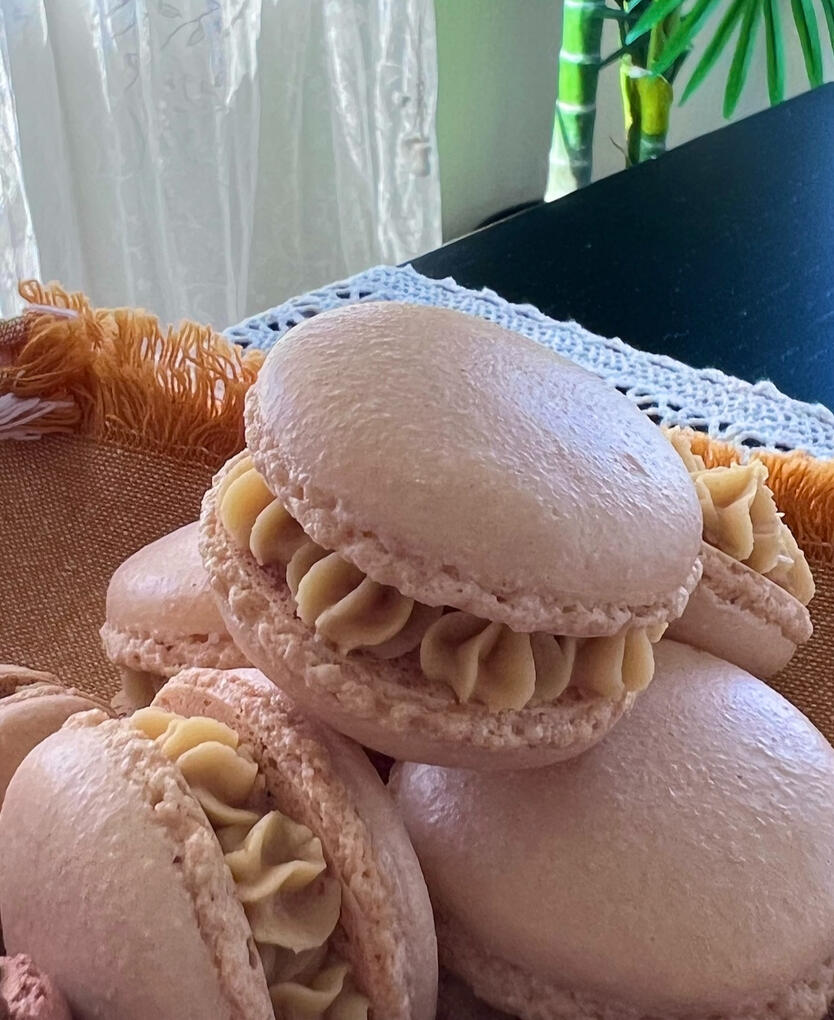 Peanut Butter Macarons