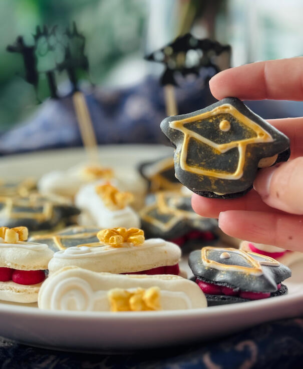 Graduation Macarons