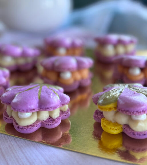 Seashell Macarons